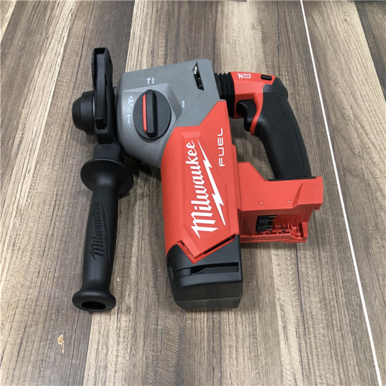 AS-IS Milwaukee FUEL 18V Lithium-Ion Brushless Cordless 1 in. SDS-Plus Rotary Hammer (Tool-Only)
