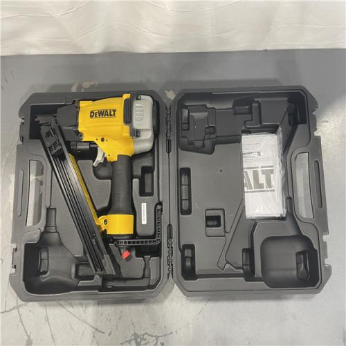 AS-IS- DEWALT 35-Degree Pneumatic Metal Connector Nailer