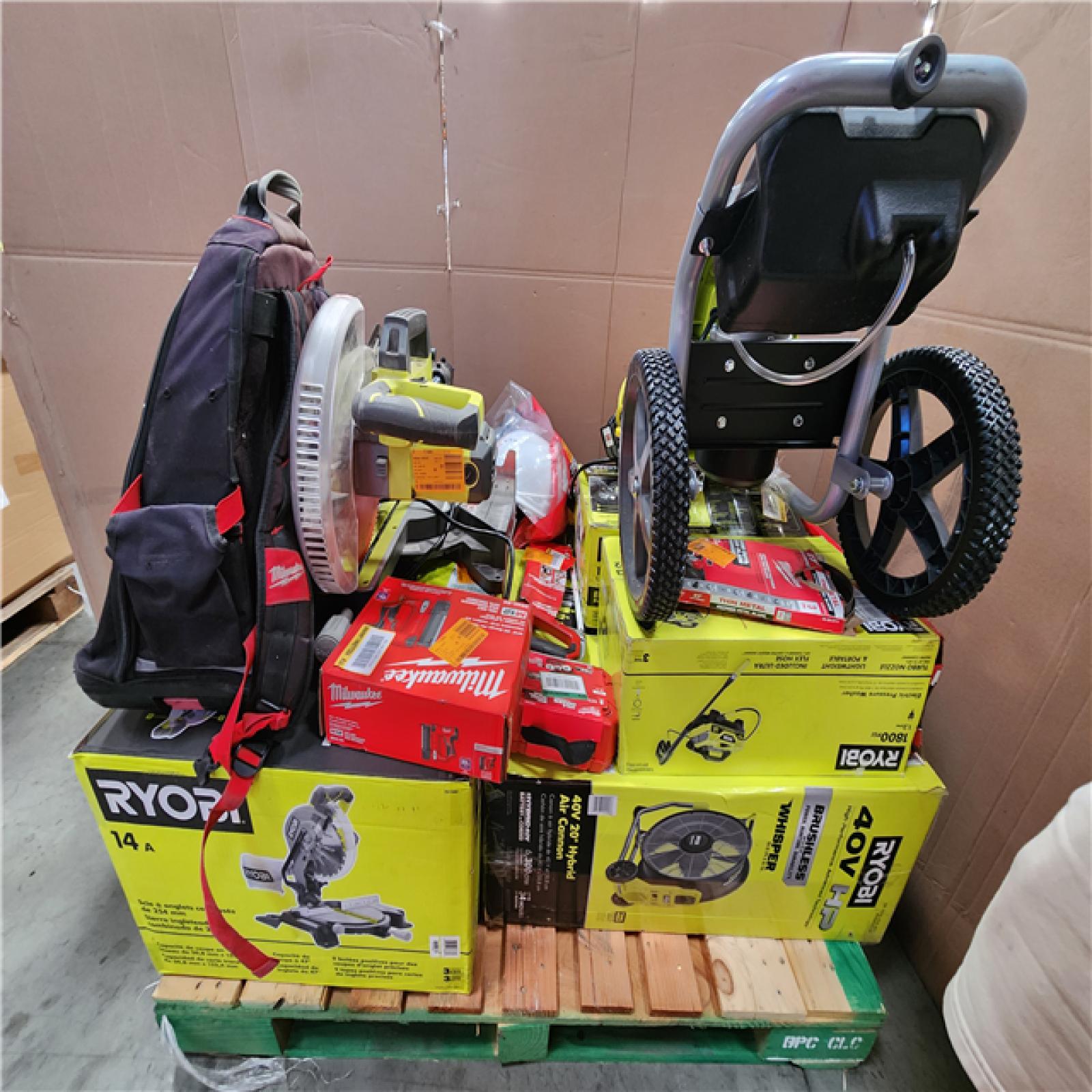 CALIFORNIA AS-IS TOOL PALLET