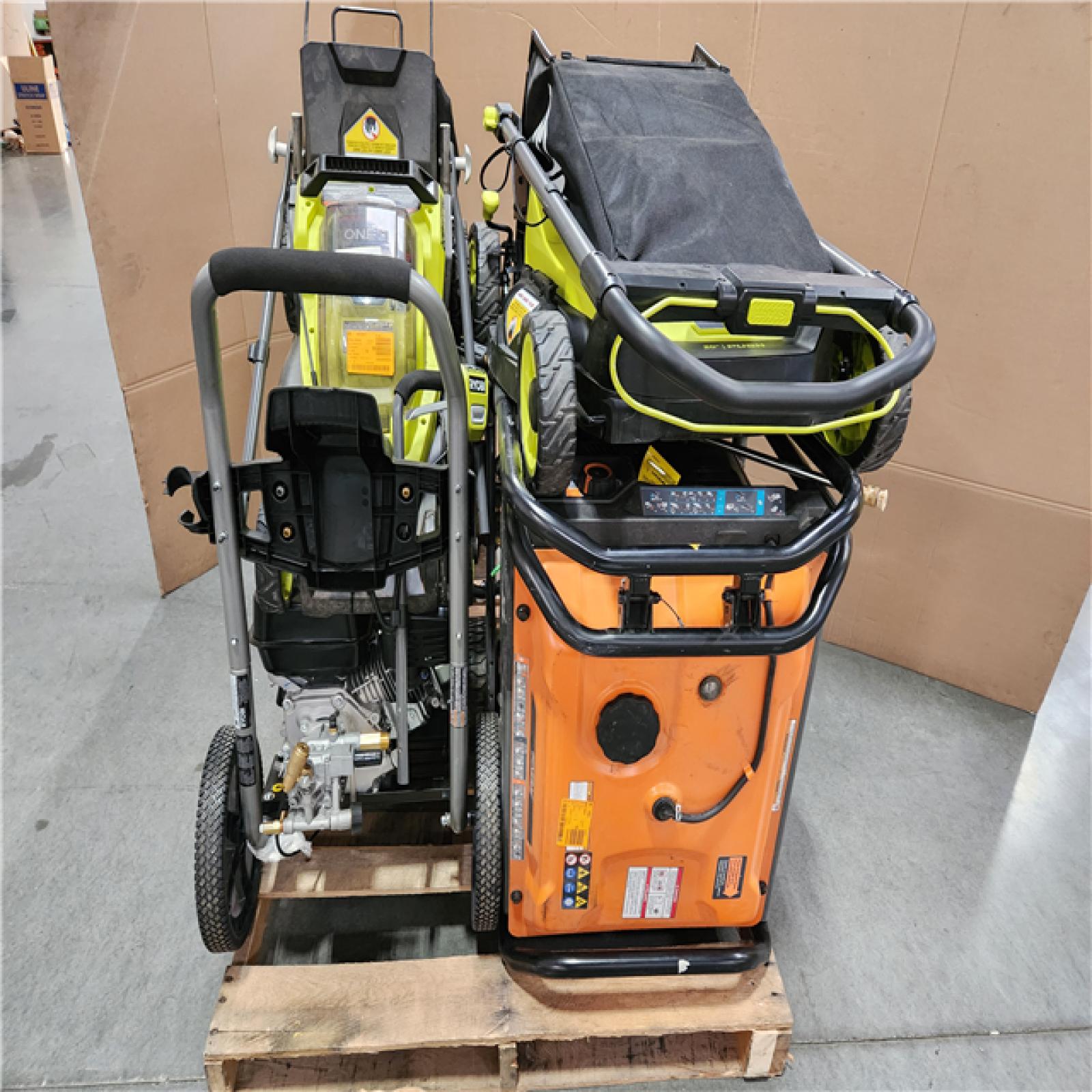 CALIFORNIA AS-IS OUTDOOR POWER EQUIPMENT