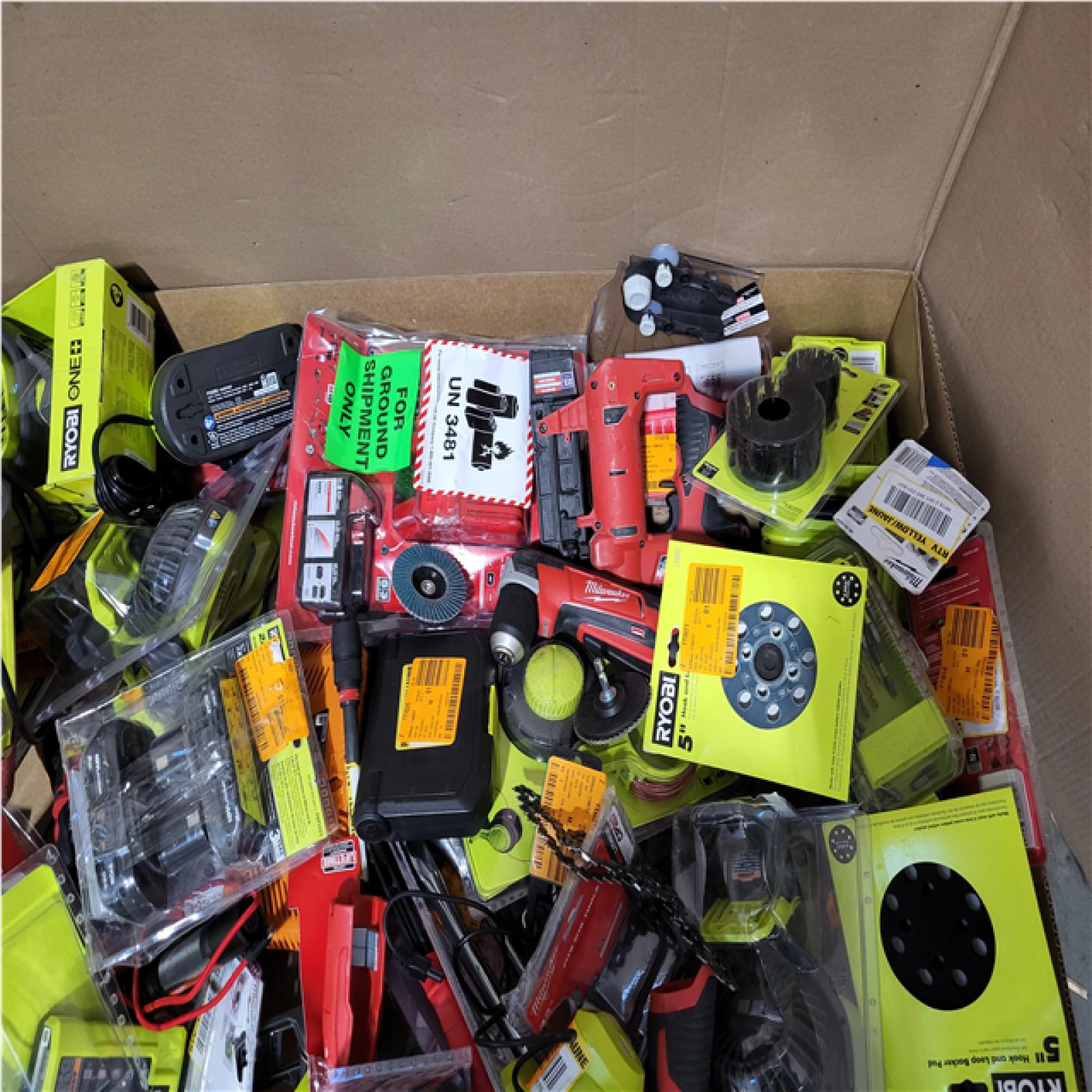 CALIFORNIA AS-IS TOOL PALLET