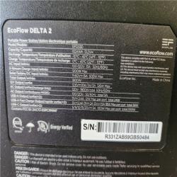 Phoenix Location LIKE NEW EcoFlow Battery Generator DELTA 2 Solar Generator, 1800W Output, 1024Wh LFP Power Station, Home Backup,Camping,Push-Button Start