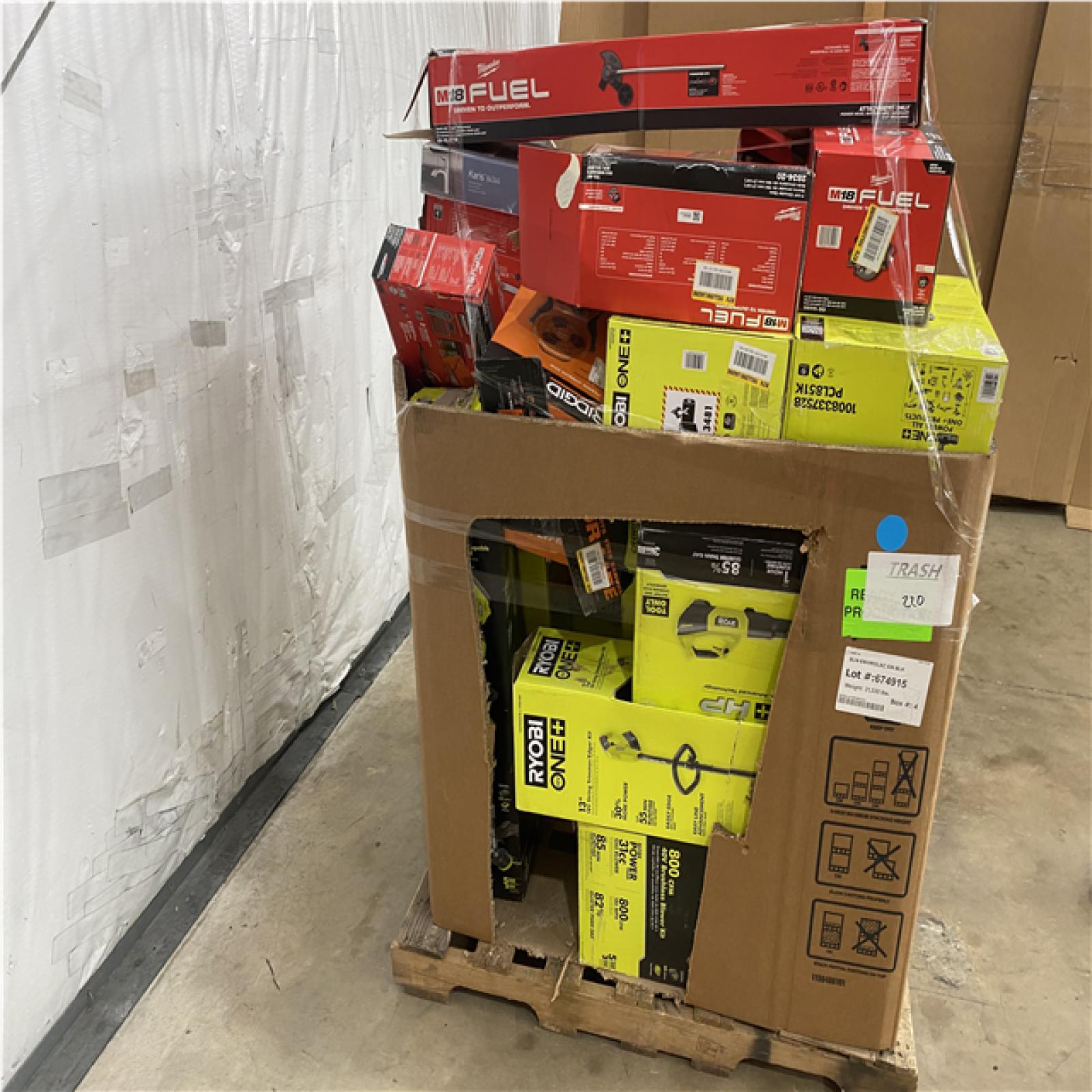Houston Location - AS-IS Tool Pallet