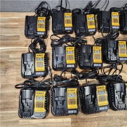 HOUSTON LOCATION - AS - IS DEWALT BATTERY CHARGER PACK QTY - 18