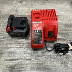 AS-IS Milwaukee 18-Volt Lithium-Ion XC Starter Kit with One 5.0Ah Battery and Charger