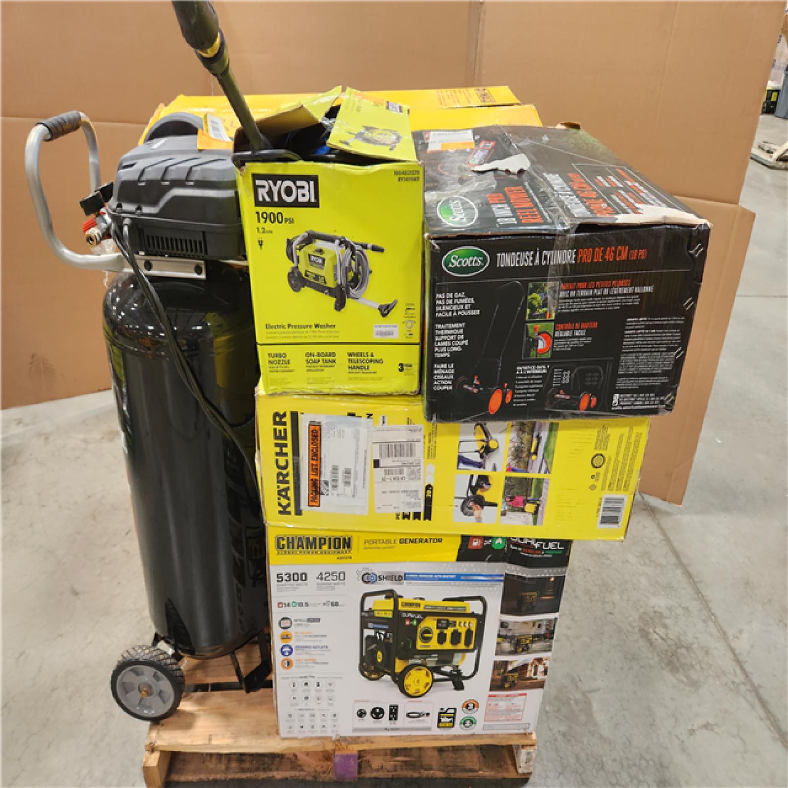 CALIFORNIA AS-IS OUTDOOR POWER EQUIPMENT