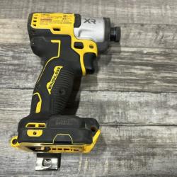 AS-IS DEWALT 20-Volt Maximum XR Lithium-Ion Cordless Brushless 1/4 in. 3-Speed Impact Driver Kit