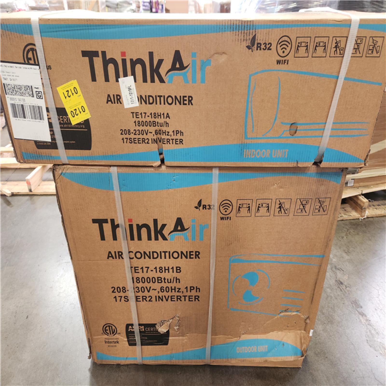 Phoenix NEW ThinkAir 18 000 BTU 17 SEER2  230-Volt  1000 sq. ft. Inverter Ductless Mini Split AC w/ Heat Pump  wi-fi  1.5 Ton  16 ft. Lineset