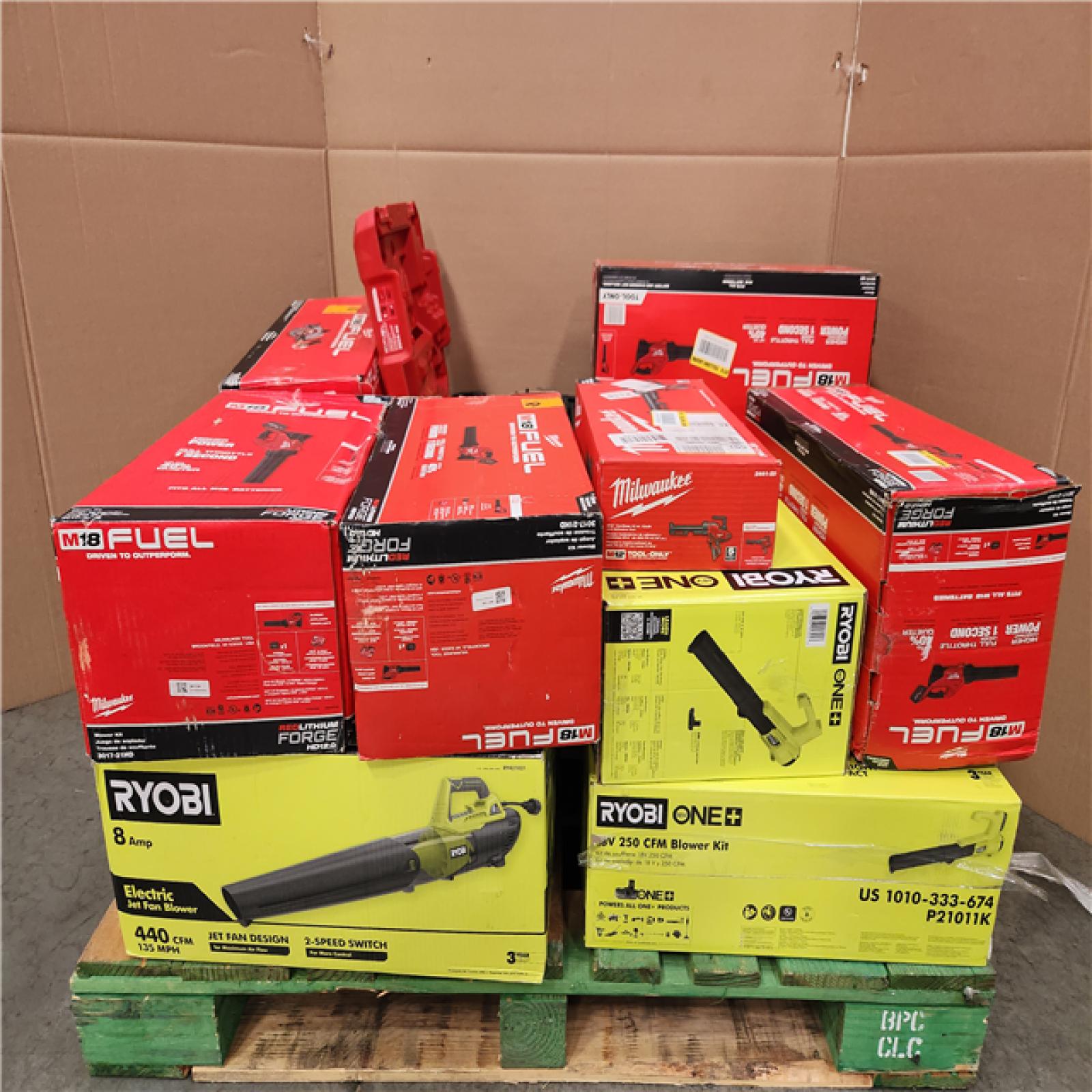 CALIFORNIA AS-IS TOOL PALLET