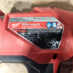 HOUSTON LOCATION - AS - IS Milwaukee FUEL 18-Volt Lithium-Ion Brushless Cordless Gen II 18-Gauge Brad Nailer (Tool-Only)
