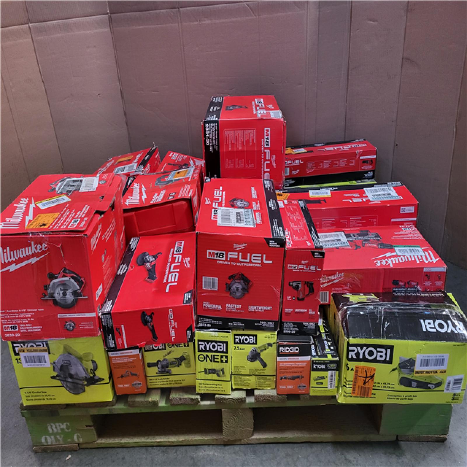 CALIFORNIA AS-IS TOOL PALLET