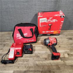 HOUSTON LOCATION - AS-IS Milwaukee FUEL 18V Lithium-Ion Brushless Cordless 1/2 in. Impact Wrench w/Friction Ring Kit