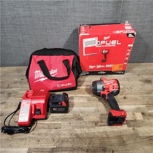 HOUSTON LOCATION - AS-IS Milwaukee FUEL 18V Lithium-Ion Brushless Cordless 1/2 in. Impact Wrench w/Friction Ring Kit