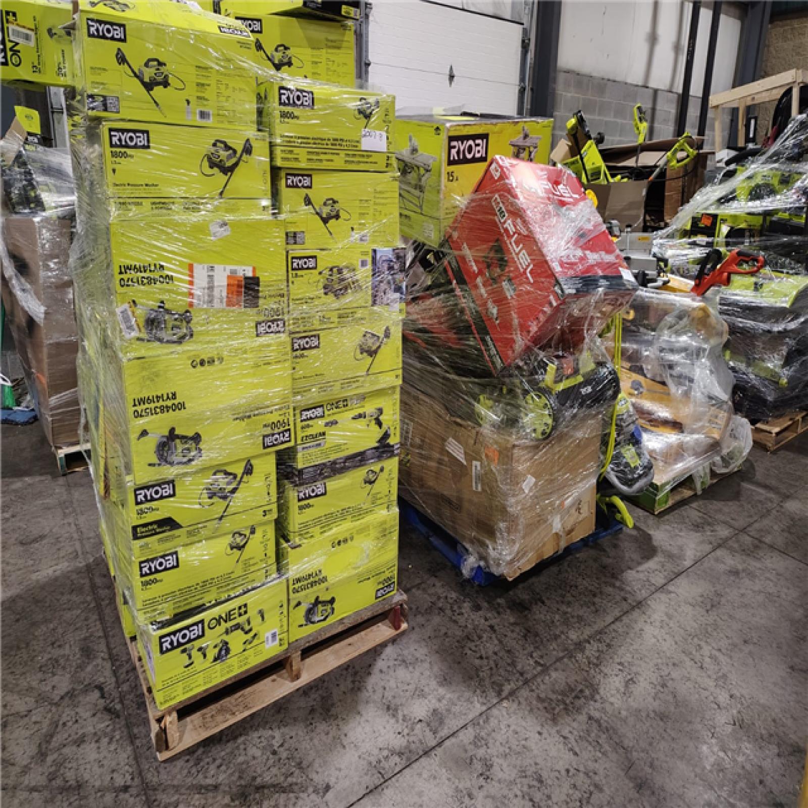 Pittston Location As-Is Power Tools Partial Truckload (12 Pallets) 2007-B