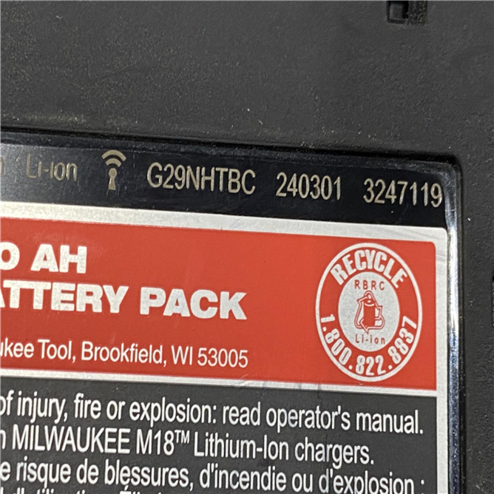 AS-IS Milwaukee FUEL 18V Lithium-Ion Brushless Cordless Hammer Drill and Impact Driver Combo Kit