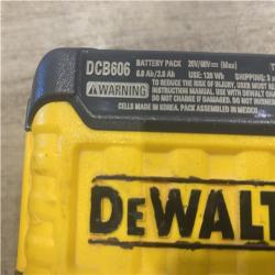 AS-IS DEWALT FLEXVOLT 20V/60V MAX Lithium-Ion 6.0Ah Battery Pack