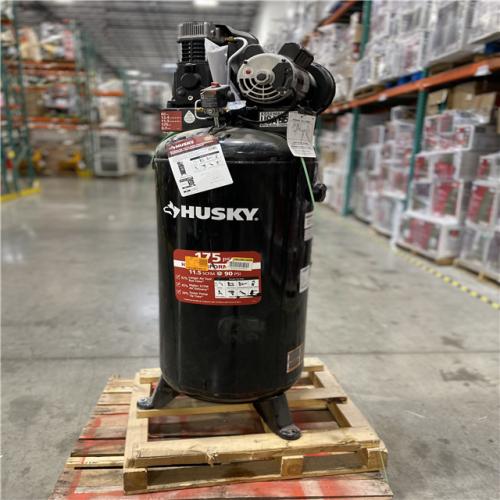 Dallas Location - As-Is Husky 60 Gal. 3.7 HP 1-Phase 175 PSI Electric Air Compressor