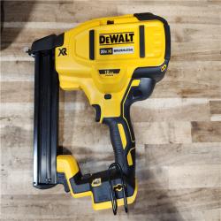 HOUSTON LOCATION - AS-IS DEWALT 20V MAX XR Lithium-Ion Cordless 18-Gauge Narrow Crown Stapler Kit