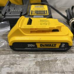 AS-IS DEWALT Atomic 20V Lithium-Ion Cordless Compact 1/2 in. Drill/Driver Kit