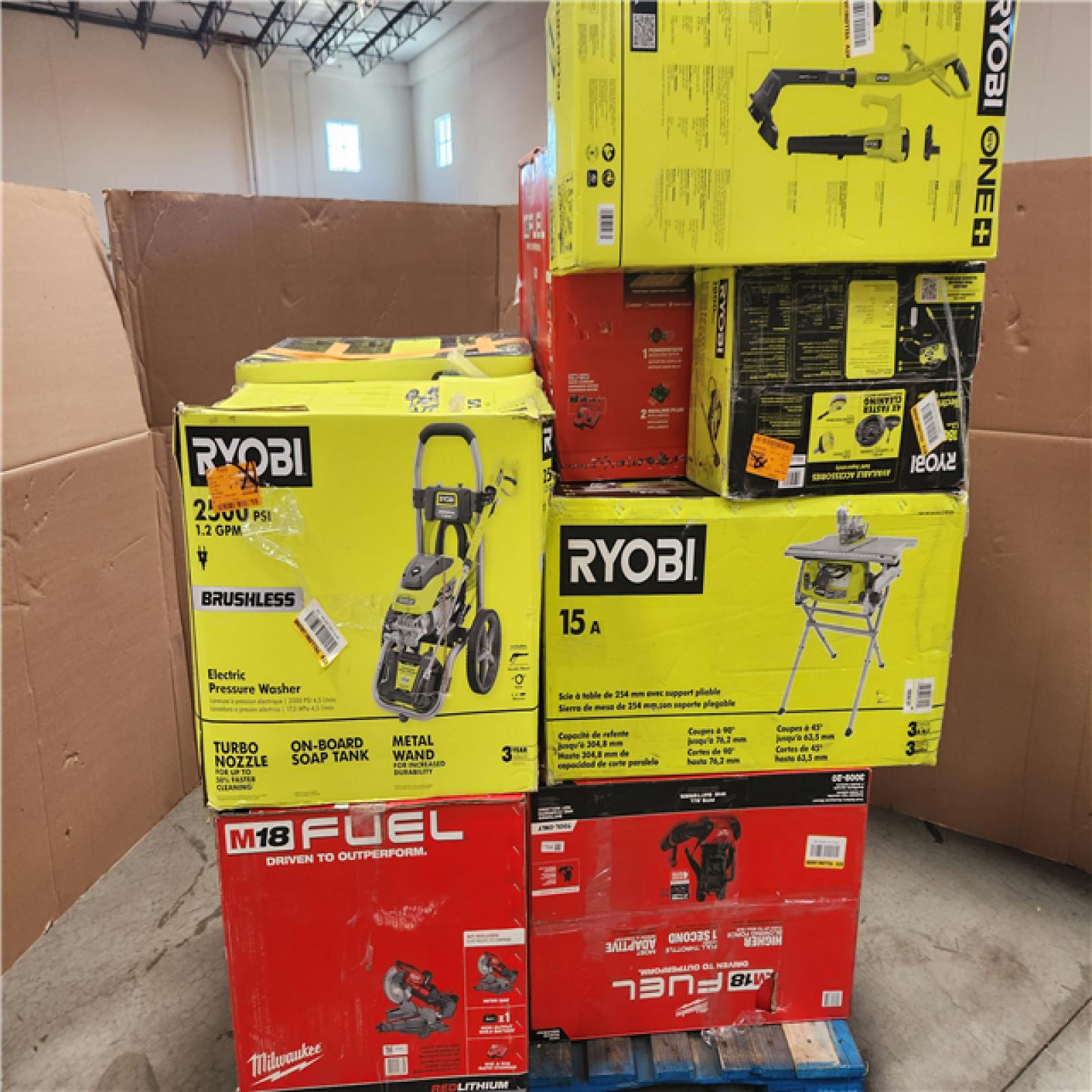 CALIFORNIA AS-IS TOOL PALLET