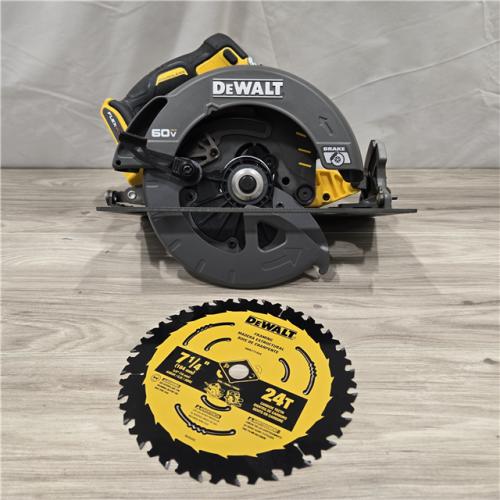 AS-IS DeWALT Flexvolt Max 7-1/4 60V Circular Saw (Tool Only)