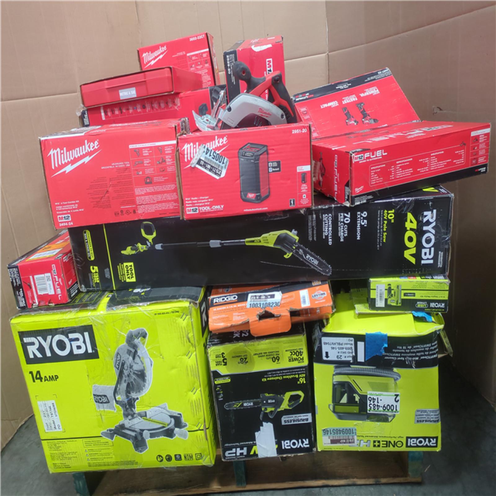 CALIFORNIA AS-IS TOOL PALLET