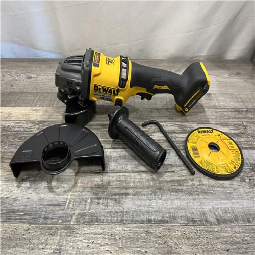 AS-IS DEWALT FLEXVOLT 60V MAX Cordless Brushless 4.5 in. to 6 in. Small Angle Grinder with Kickback Brake (Tool Only)