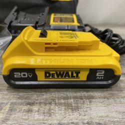 AS-IS DEWALT Atomic 20V Lithium-Ion Cordless Compact 1/2 in. Drill/Driver Kit
