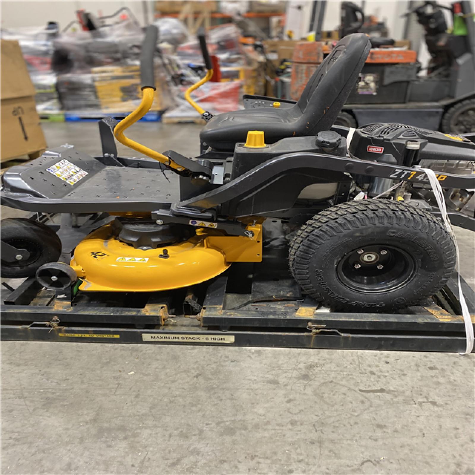 Dallas Location - As-Is  Cub Cadet Ultima ZT1 42 in.Gas Riding Lawn Mower