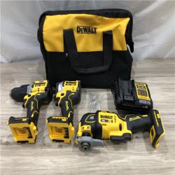 AS-IS DEWALT 20V MAX Lithium-Ion Cordless 3-Tool Combo Kit