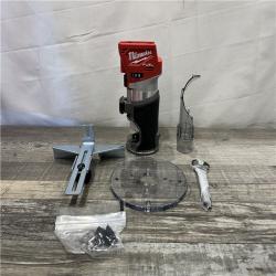 AS-IS Milwaukee FUEL 18V Lithium-Ion Brushless Cordless Compact Router (Tool-Only)