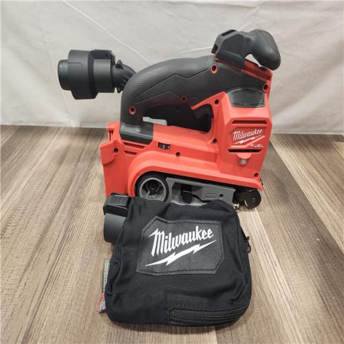 AS-IS- Milwaukee M18 FUEL 18-Volt Lithium-Ion Cordless Belt Sander (Tool-Only)