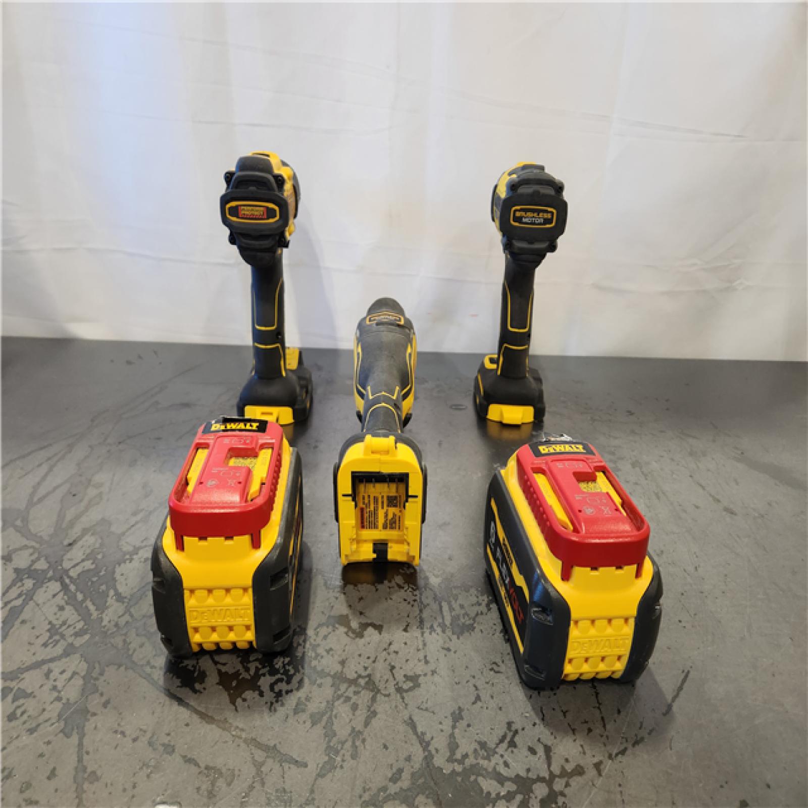 AS-IS- DEWALT 20V MAX Lithium-Ion Cordless 3-Tool Combo Kit