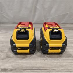 AS-IS DEWALT FLEXVOLT 20-Volt/60-Volt MAX Lithium-Ion 6.0Ah Battery Pack (2-Pack)