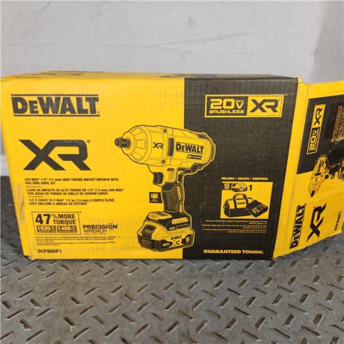 Houston Location - AS-IS DeWalt XR 20V Max 1/2 High Torque Impact Wrench - Appears IN NEW Condition