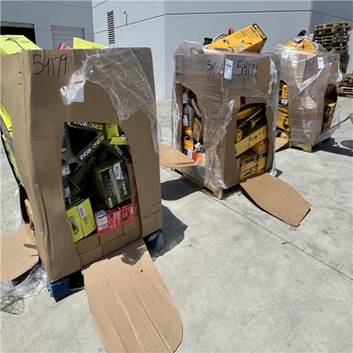 California AS-IS POWER TOOLS Partial Lot (3 Pallets) P-R054179