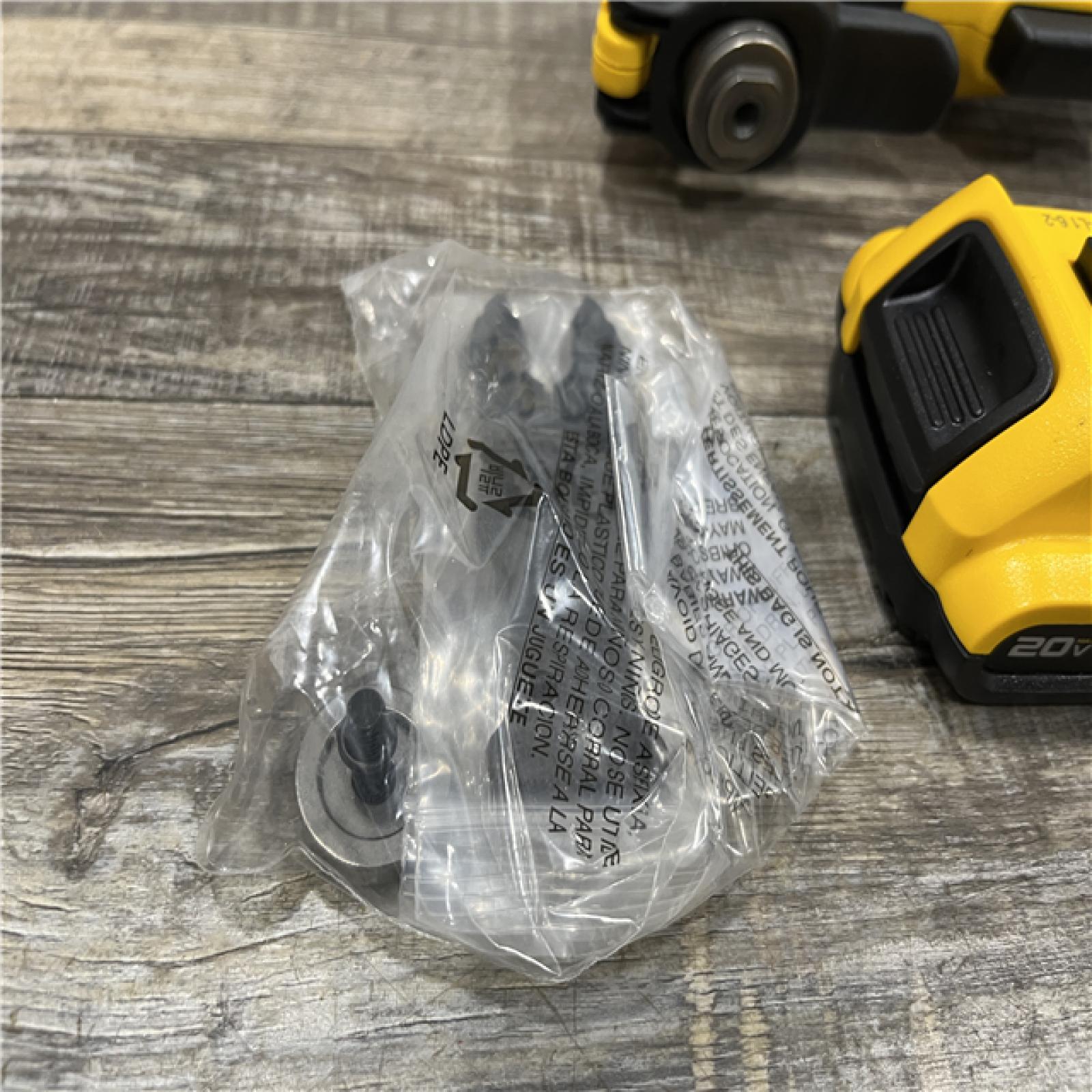 AS-IS DEWALT ATOMIC 20V MAX Cordless Brushless Oscillating Multi Tool Kit
