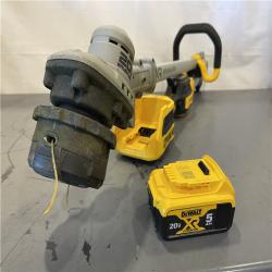 AS-IS - DeWalt 20V MAX 14 in. Brushless Cordless Battery Powered Foldable String Trimmer Kit