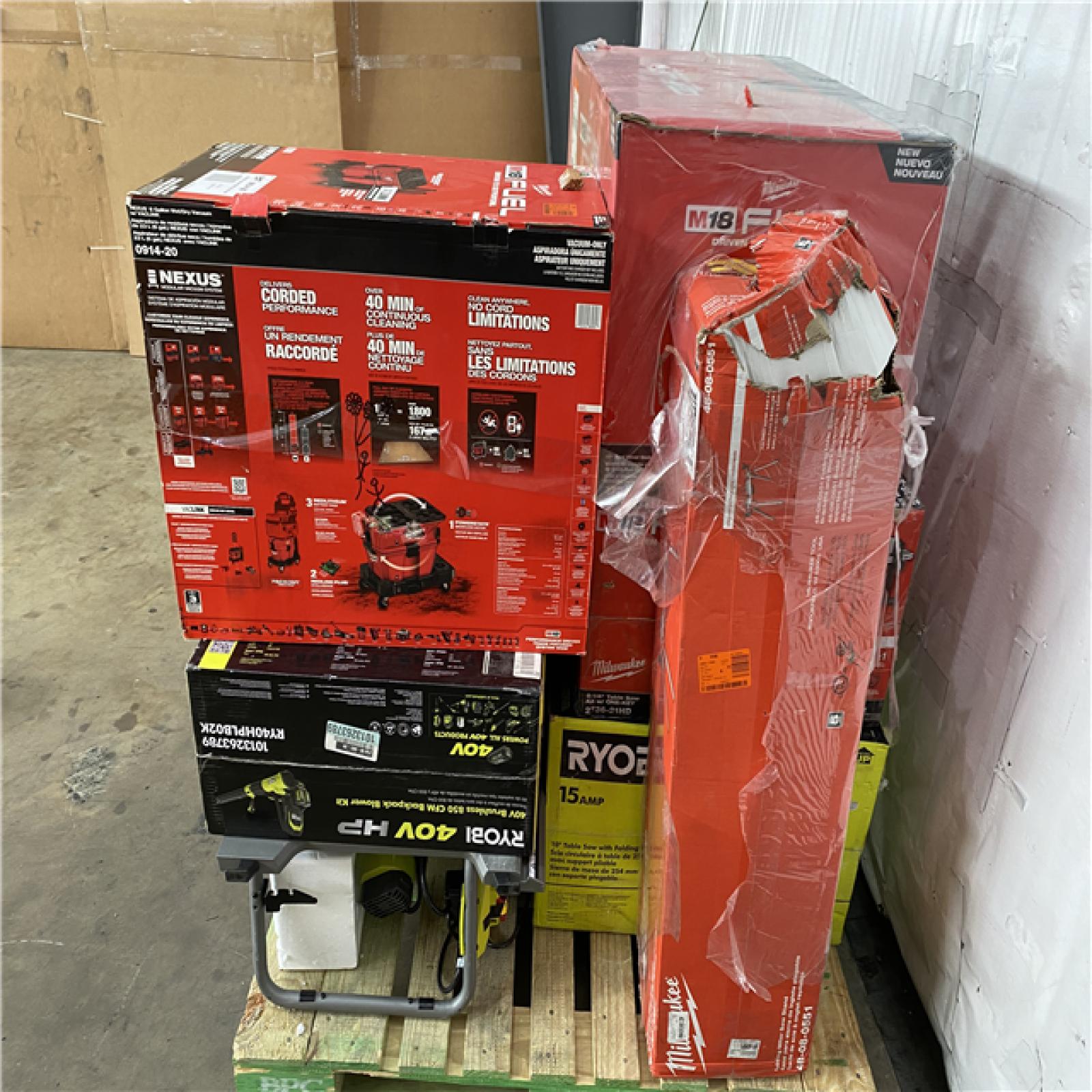 Houston Location AS IS - Tool Pallet