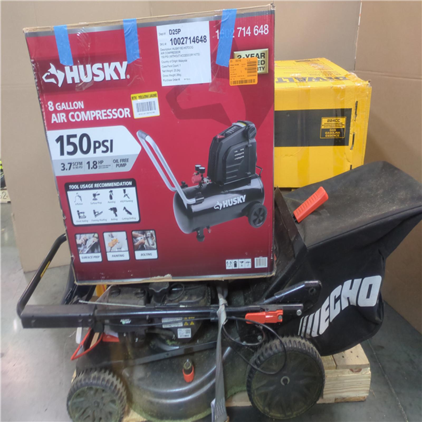 CALIFORNIA AS-IS OUTDOOR POWER EQUIPMENT