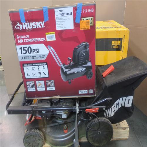 CALIFORNIA AS-IS OUTDOOR POWER EQUIPMENT