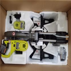 California NEW Ryobi One+ 18V Brushless 10 Sliding Compound Miter Saw Kit
