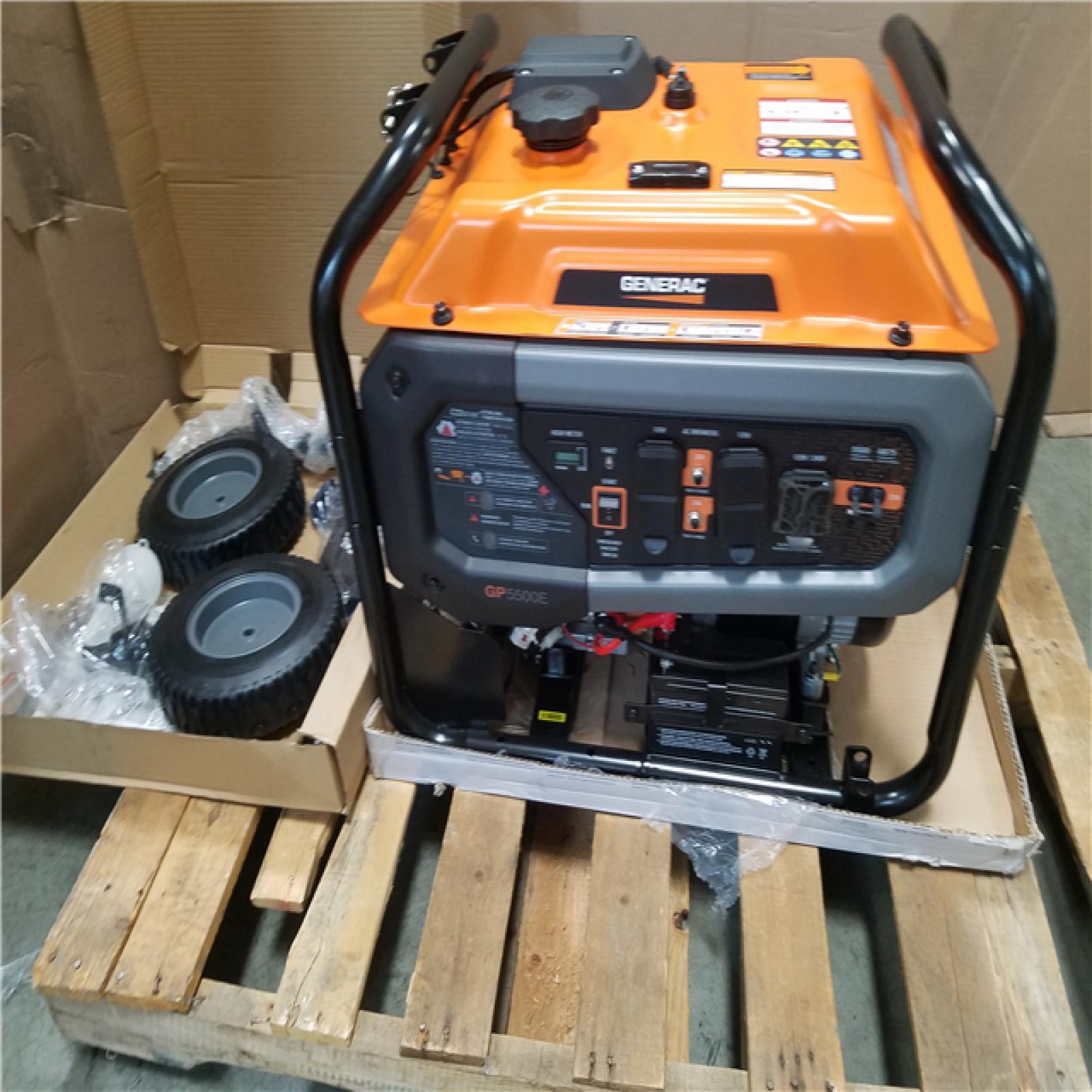 CALIFORNIA AS-IS GENERAC PORTABLE GENERATOR