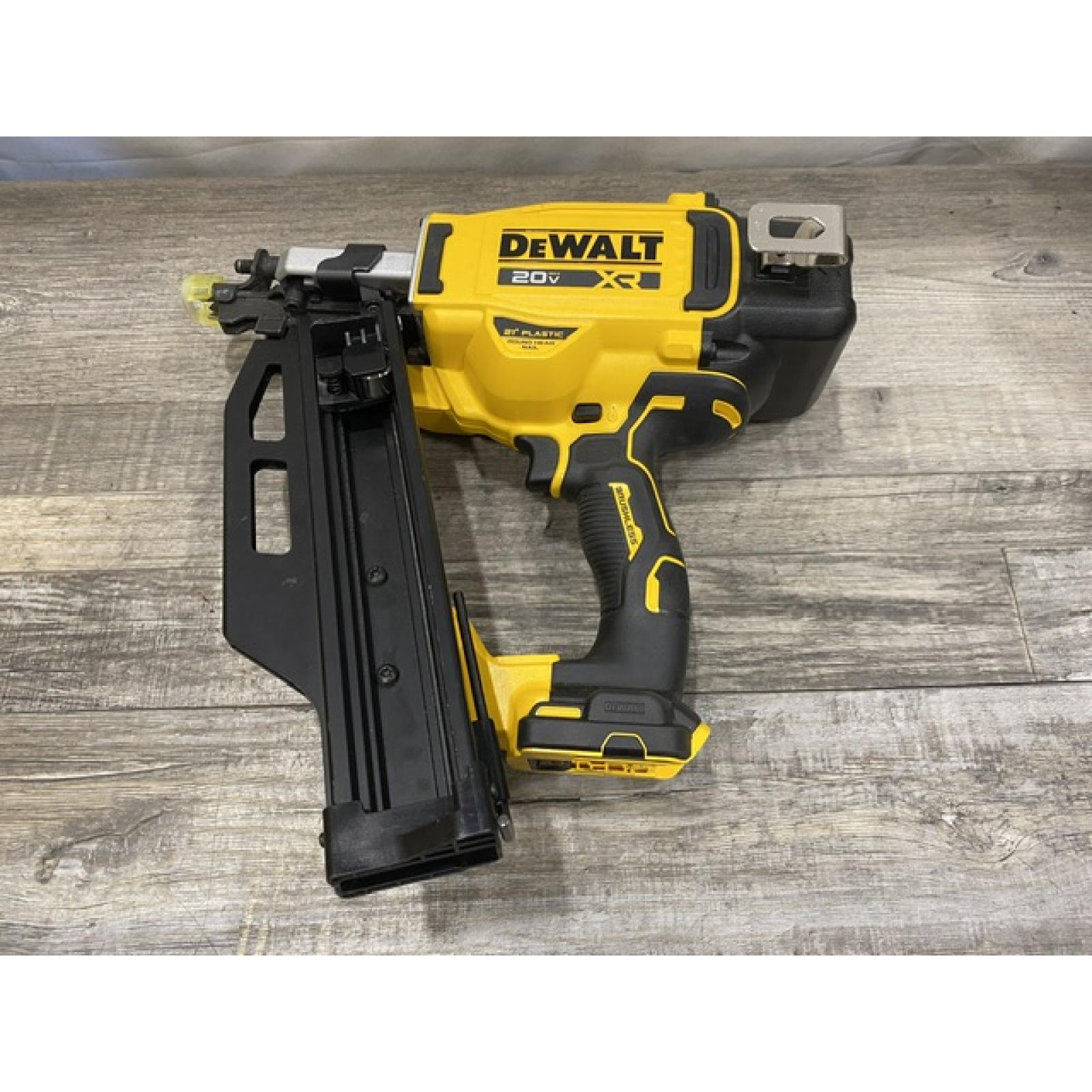 AS-IS DEWALT 20-Volt 21° Cordless Framing Nailer (Tool-Only)