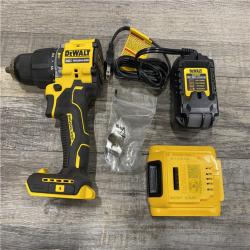 AS-IS DEWALT ATOMIC 20V Lithium-Ion Cordless 1/2 in. Hammer Drill Kit