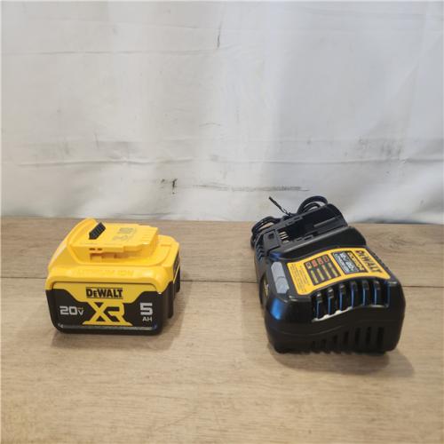AS-IS- DEWALT 20-Volt Maximum XR 5.0 Ah Battery Pack and Charger Kit