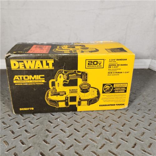 Houston location- AS-IS 2015035 20V Atomic Cordless Compact Band Saw Tool