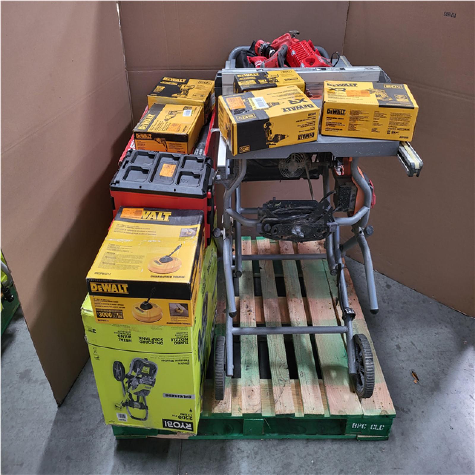 CALIFORNIA AS-IS TOOL PALLET