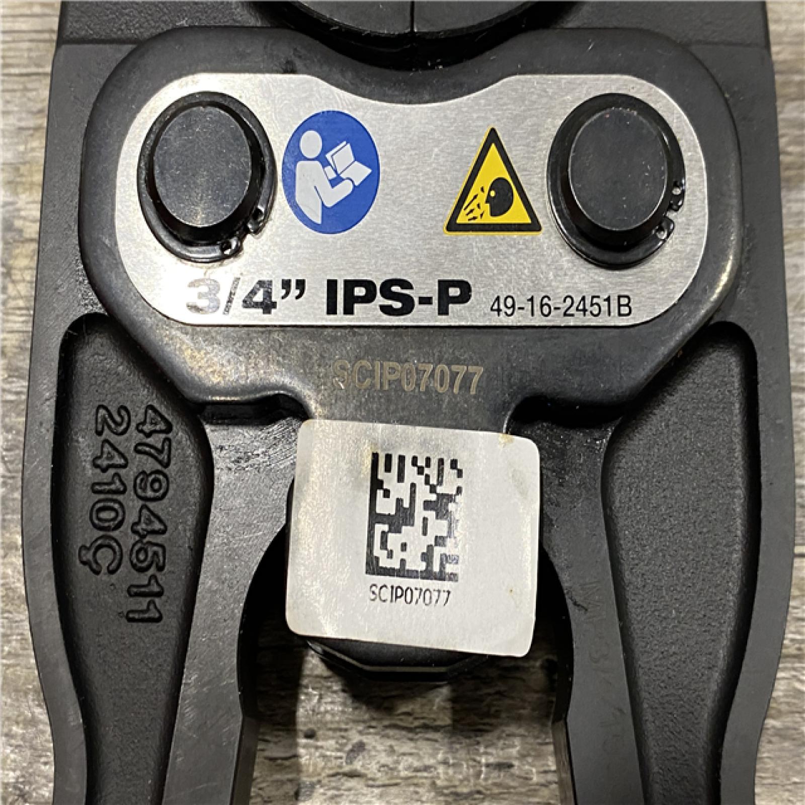 AS-IS Milwaukee 3/4 in. IPS Press Tool Jaw for M12 Force Logic Press Tool