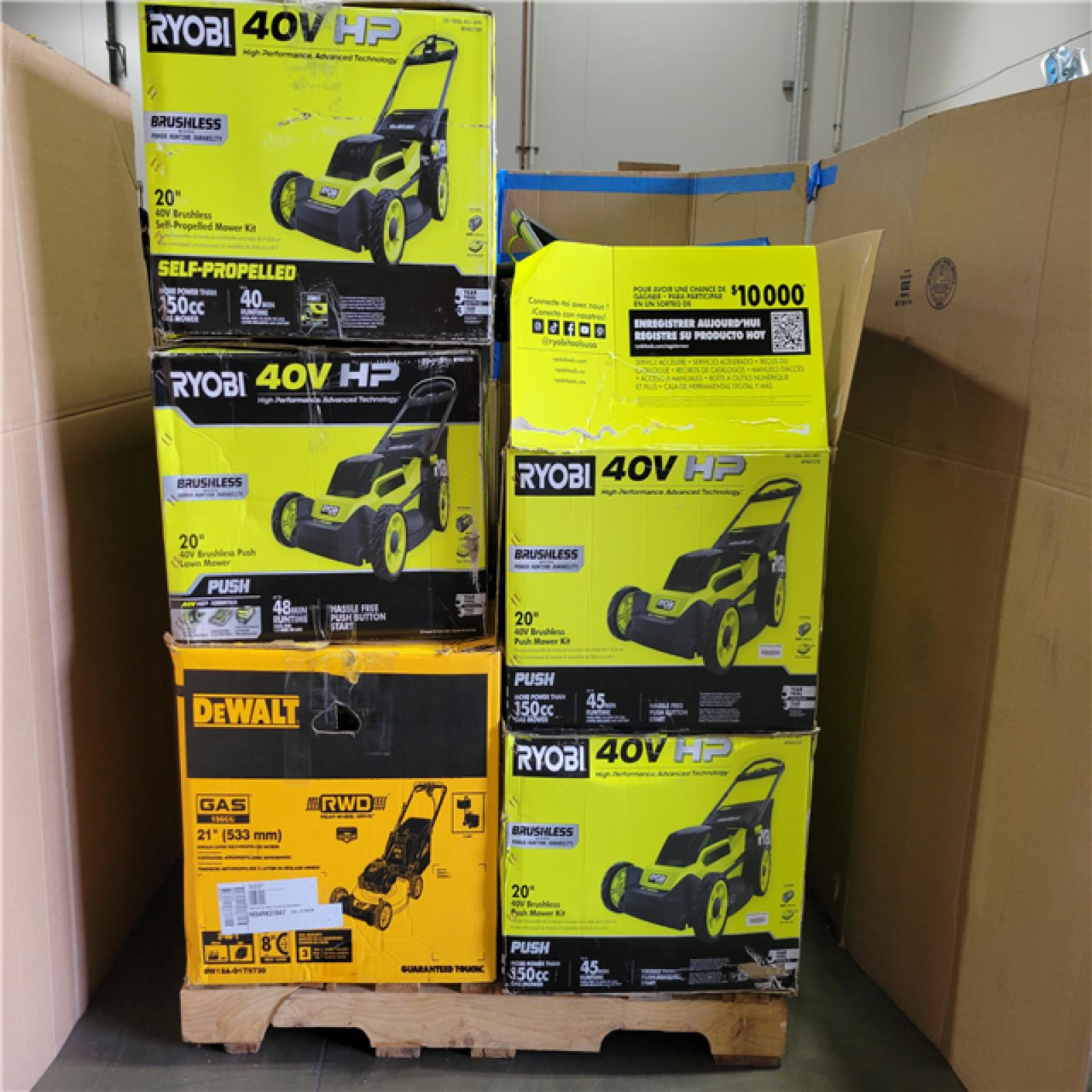 CALIFORNIA AS-IS OUTDOOR POWER EQUIPMENT